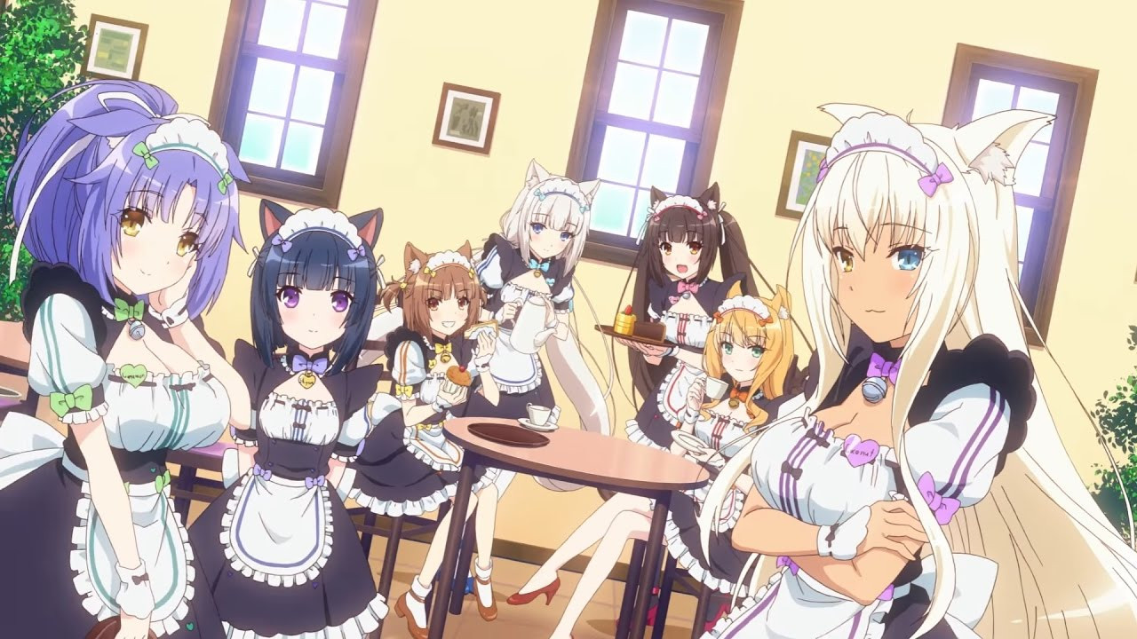 Aniplus Asia bo simultano predvajala animeja Nekopara in Isekai Quartet 2